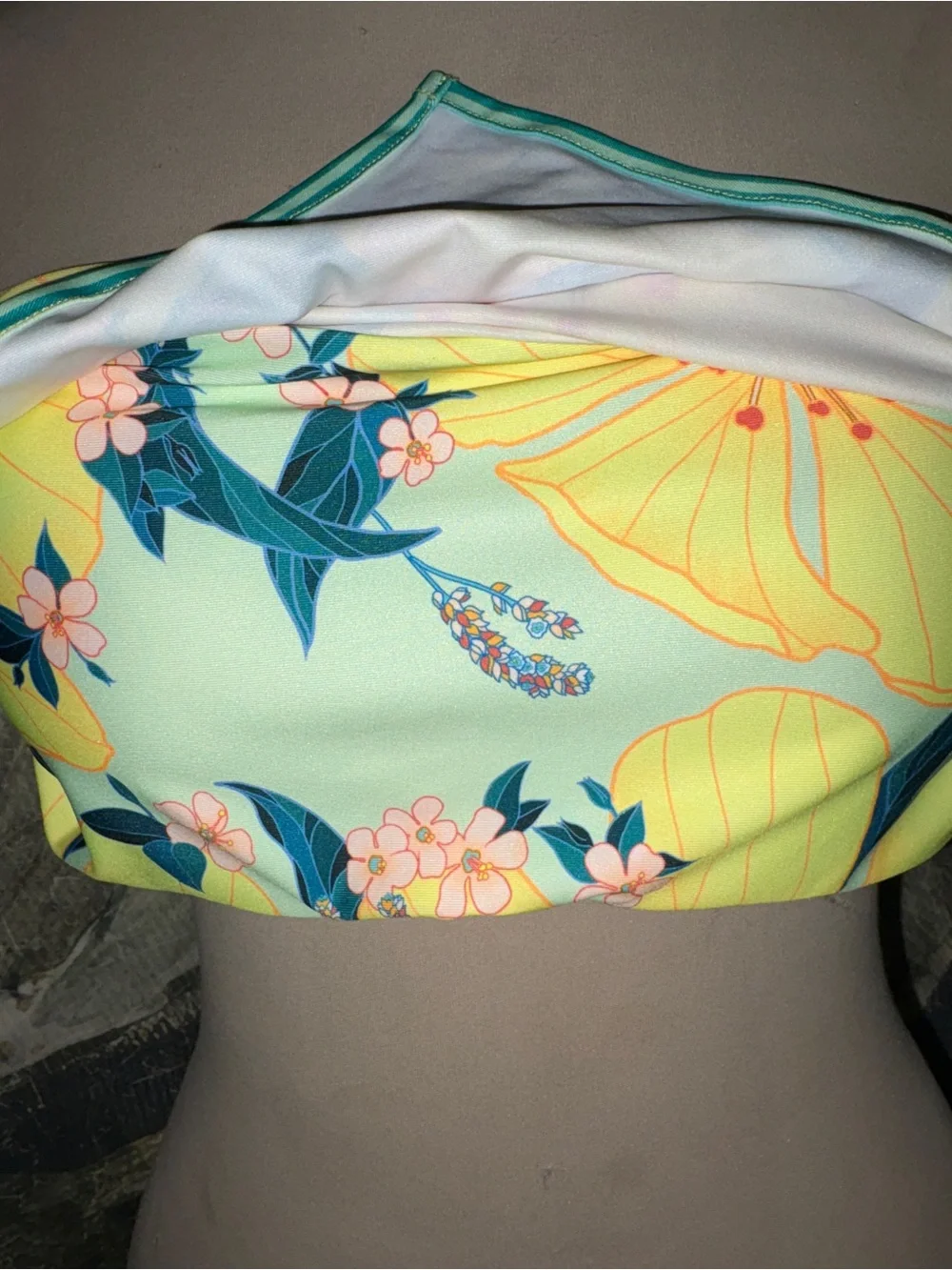 Farm Rio Strapless Bikini Top - Picture 4 of 5